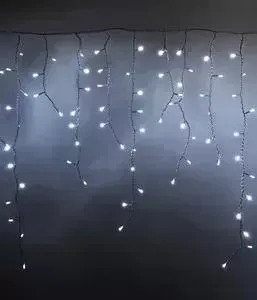 Светодиодная бахрома Light 4,8x0,9м, прозр. пр., белый