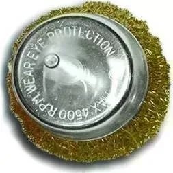 Щетка ELITECH для дрели 65 мм "чашка" со шпилькой 0,3 мм (1820.076100)