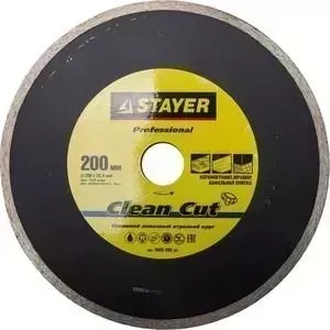 Диск алмазный STAYER Professional 25,4х200 мм (3665-200 z01)