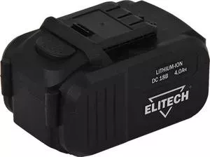 Аккумулятор ELITECH 18В, 4,0Ач Li-ion, для ДА 18СЛК (1820.067700)