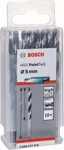 Сверло по металлу BOSCH 10шт HSS PointTeQ 5 мм (2.608.577.218)