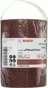 Шлифрулон BOSCH J450 Expert for Wood+Paint 115x5000 мм K80 (2.608.621.465)