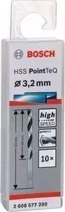 Сверло по металлу BOSCH 10шт HSS PointTeQ 3,2 мм (2.608.577.200)