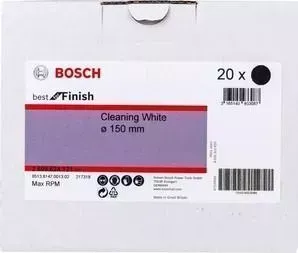 Шлифкруг BOSCH нетканый 150 мм Velcro white (2.608.624.121)