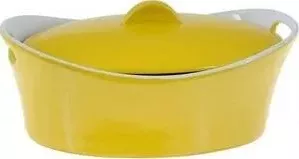 Кастрюля Appetite керамическая 1.2 л Овал желтый (YR100050M-10)