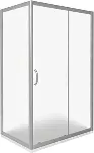 Душевой уголок Good Door Infinity 120х90 с поддоном, матовый, хром