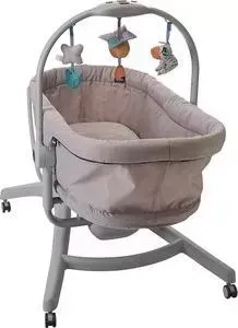 Кроватка детская CHICCO Кроватка-стульчик Baby Hug 4-в-1 Glacial