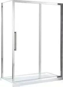 Душевой уголок CEZARES Lux Soft AH-1 140х80 прозрачный, хром (LUX-SOFT-W-AH-1-140/80-C-Cr-IV)
