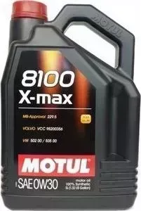 Моторное масло MOTUL 8100 X-max 0W-30 5 л