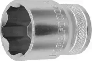 Головка торцевая KRAFTOOL 22мм 1/2" Super-Lock Industrie Qualitat (27801-22_z01)