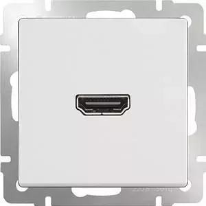 Розетка HDMI Werkel белая WL01-60-11