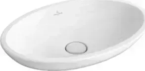 Раковина мебельная Villeroy Boch Loop and friends 58,5x38 см без отв под смеситель белая (5151 00 R1)