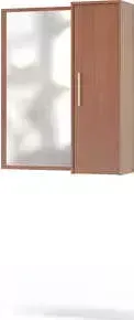 Полка СОКОЛ с зеркалом ПЗ-4 Испанский орех