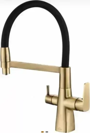 Кухонный смеситель Steel Hammer SH 818-6 BRONZE комбинированный