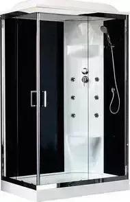 Душевая кабина Royal Bath НР 120x80x217 прозрачная , правая (RB8120HP7-BT-CH-R)