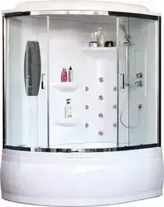 Душевая кабина Royal Bath ALP 170x100x225 прозрачная, правая (RB170ALP-T-CH-R)