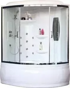 Душевая кабина Royal Bath ALP 150x100x225 прозрачная, левая (RB150ALP-T-CH-L)