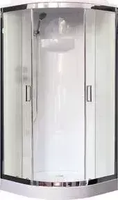 Душевая кабина Royal Bath HK 90x90x217 рифленое (RB90HK1-M-CH)