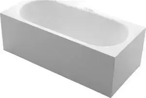 Акриловая ванна BELBANGO 170x80 слив-перелив хром (BB78-1700)