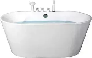 Акриловая ванна BELBANGO 150x76 слив-перелив хром (BB200-1500-750)