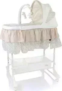 Кроватка детская Jetem люлька Sweet Dream mobile 3 в 1 Coffee