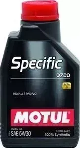Моторное масло MOTUL Specific 0720 5W-30 1 л