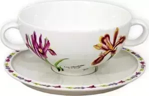 Бульонница с блюдцем Imari Ирисы (IMB0304-A93AL)