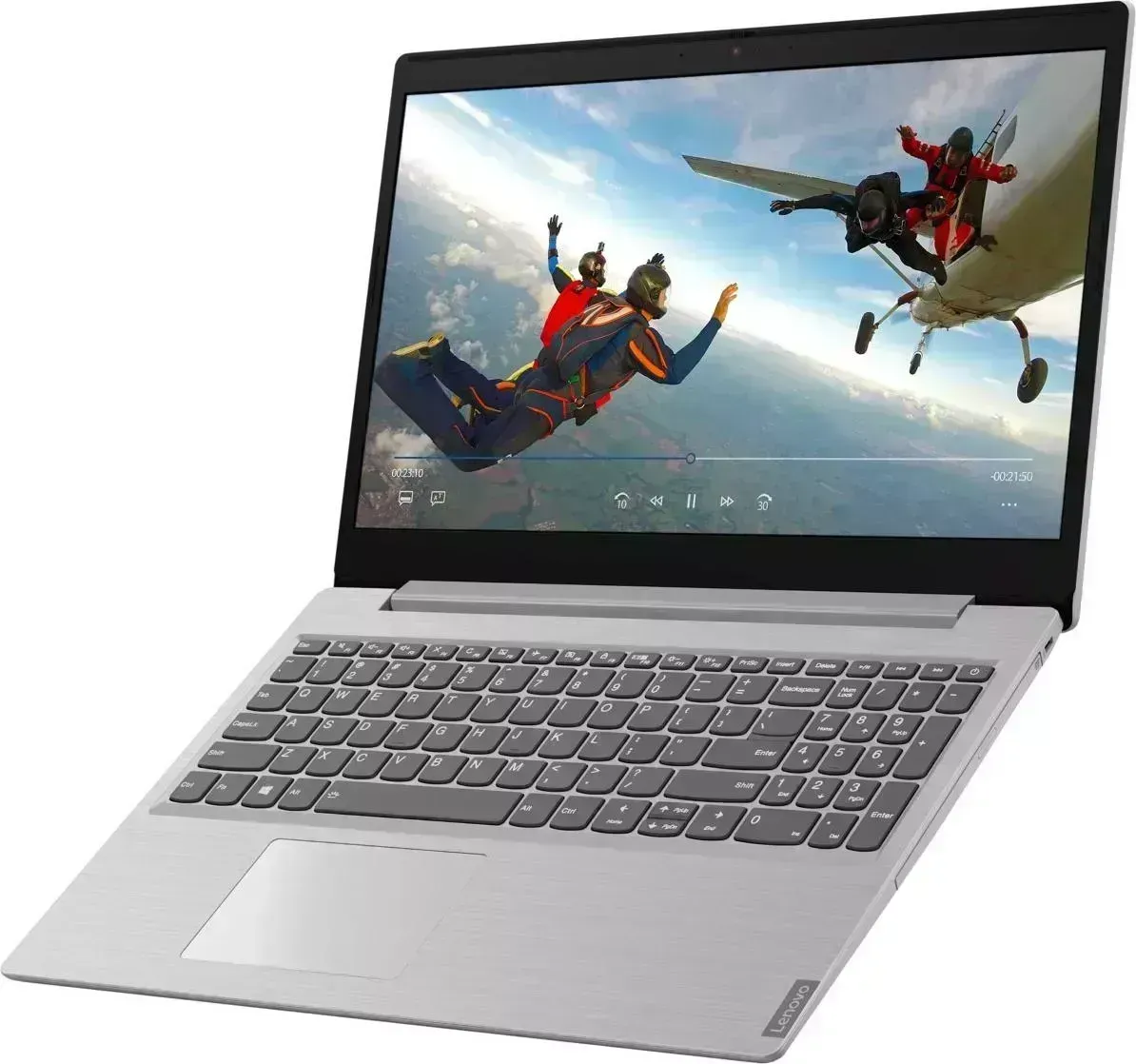 Ноутбук Ноутбук IdeaPad L340 (15, Intel) Celeron 4205U 1.8ГГц, 4Гб, 128Гб SSD, Intel UHD Graphics 610, Windows 10, 81LG00MFRU черный