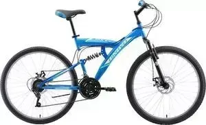 Велосипед BRAVO Rock 26 D голубой/белый 20"