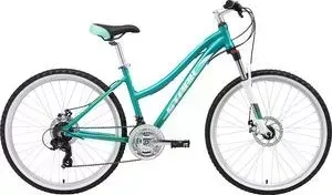 Велосипед STARK 19 Luna 26.2 D бирюзовый/белый 16"