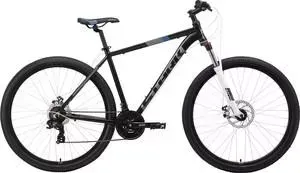 Велосипед STARK 19 Hunter 29.2 D чёрный/серый/синий 18"