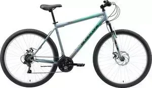 Велосипед BLACK ONE Onix 29 D Alloy серый/зелёный/чёрный 20"