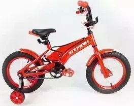 Велосипед STARK 20 Tanuki 14 Boy красный/белый 14"
