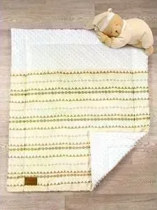 Плед AmaroBaby Exclusive Creative Collection 95х85 хлопок / minky MOSAIC