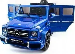 Детский электромобиль Harley Bella Mercedes Benz G63 LUXURY 2.4G - Blue - HL168-LUX