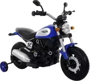 Детский мотоцикл QIKE Чоппер синий - QK-307-BLUE
