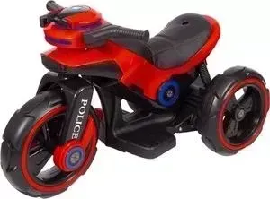 Детский мотоцикл на аккумуляторе Y QIKE Y-MAXI Police Red - SW198B-RED