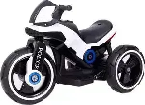 Детский мотоцикл на аккумуляторе Y QIKE Y-MAXI Police White - SW198A-WHITE