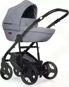 Коляска 2 в 1 Riko Basic 2 в 1 Aicon Pastel 04 серый
