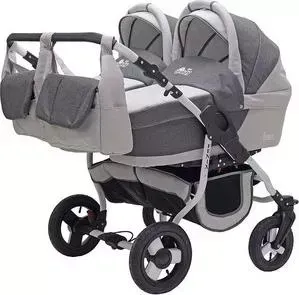 Коляска 2 в 1 Bart Plast 2 в 1 FENIX DUO 08 серый