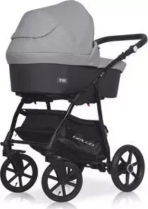 Коляска 2 в 1 Riko Basic 2 в 1 BELLA 01 серый-графит