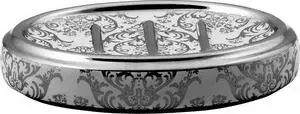 Мыльница Swensa Ducale серебристая (SWTK-3400-D)