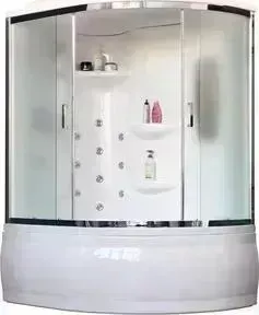 Душевая кабина Royal Bath ALP 150x100x225 рифленое, левая (RB150ALP-C-CH-L)