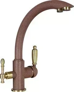 Смеситель для кухни Milacio Gracia коричневый, с фильтром (F6500.305)