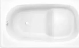 Стальная ванна BLB Europa Mini 105х70 сидячая с ножками (B05E22001, A05EROS30)