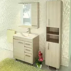 Мебель для ванной Comforty Марио 76 сосна лоредо, левая