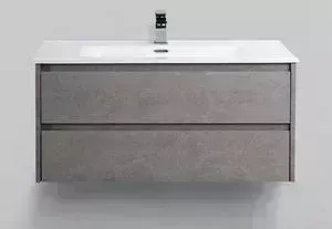 Тумба с раковиной BELBANGO с Kraft 120, Pietra Grigio (KRAFT-1200-2C-SO-PG, BB1200ETL)