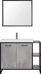 Мебель для ванной Style line Лофт 100 Бетон