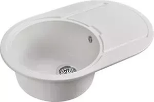 Мойка кухонная Paulmark Fittich белый (PM317650-WH)
