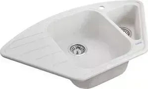 Мойка кухонная Paulmark Wiese белый (PM529050-WH)